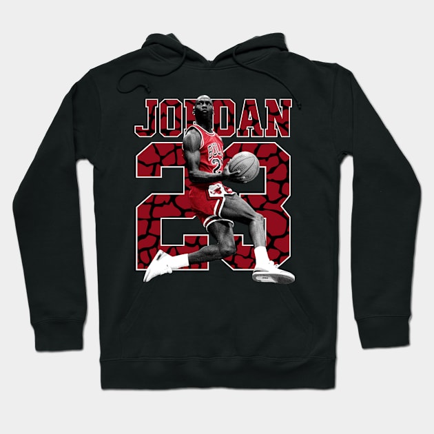 Mj23 Basketball Legend Hoodie by Litaru